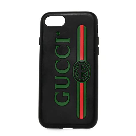 black gucci iphone rubber case|Gucci iPhone cases for men.